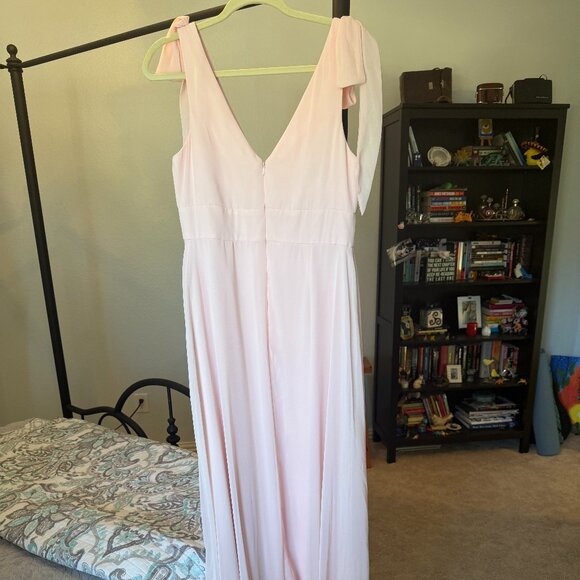 Light pink/ blush bridesmaid dress - Size 10 - Picture 3 of 3